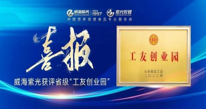 【荣誉上新】公海彩船6600获评省级“工友创业园”
